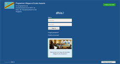 Desktop Screenshot of ecole-village-assainis-bdd.cd